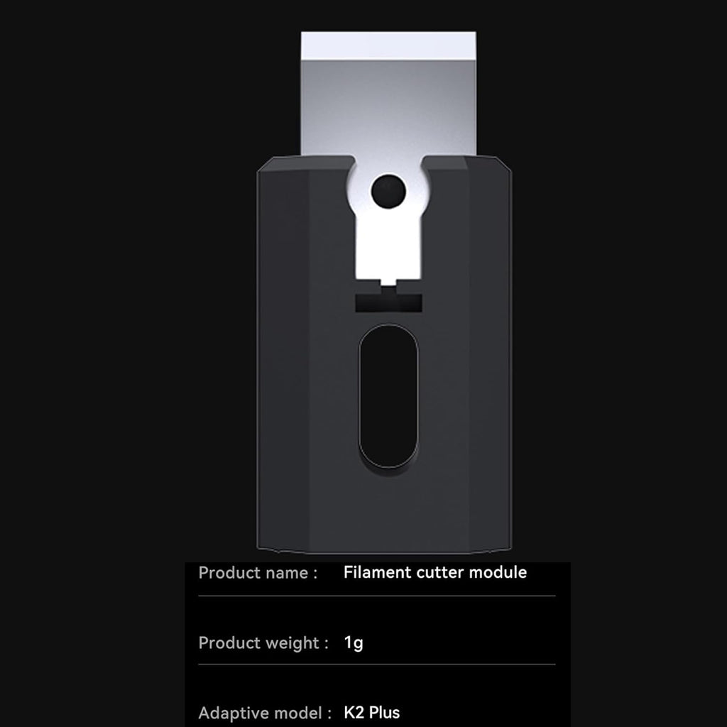 Creality 10PCS Filament Cutter Moudle for K2 Plus, 3D Printer Printer Head Quick Replacement and Fast Cut-Off Filament Cutter for K2 Plus, Creality Hi