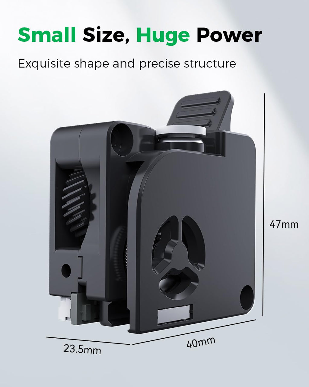 Creality Official K2 Plus Extruder Kit, Built-in Filament Break Sensor, High-Hardness Dual Gears for Smooth Feeding, Force Up to 80N, for 3D Printer K2 Plus, K2 Pro, K2