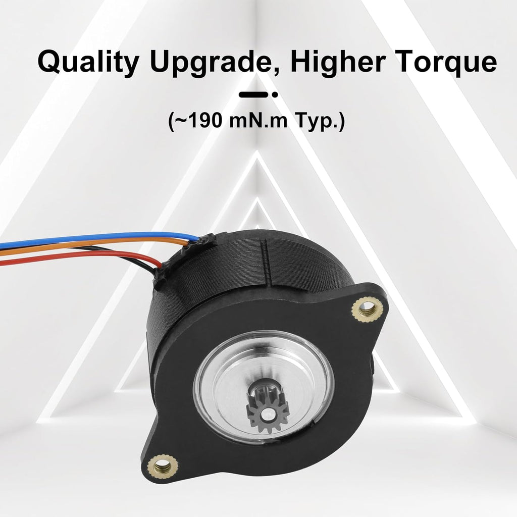 Upgrade k1 max Extruder, K1 Series Extruder Dual Gear Design Provide Smooth and Precise Feeding, Compatible with K1/ K1 Max/ K1C 3D Printer (Individual Motors)