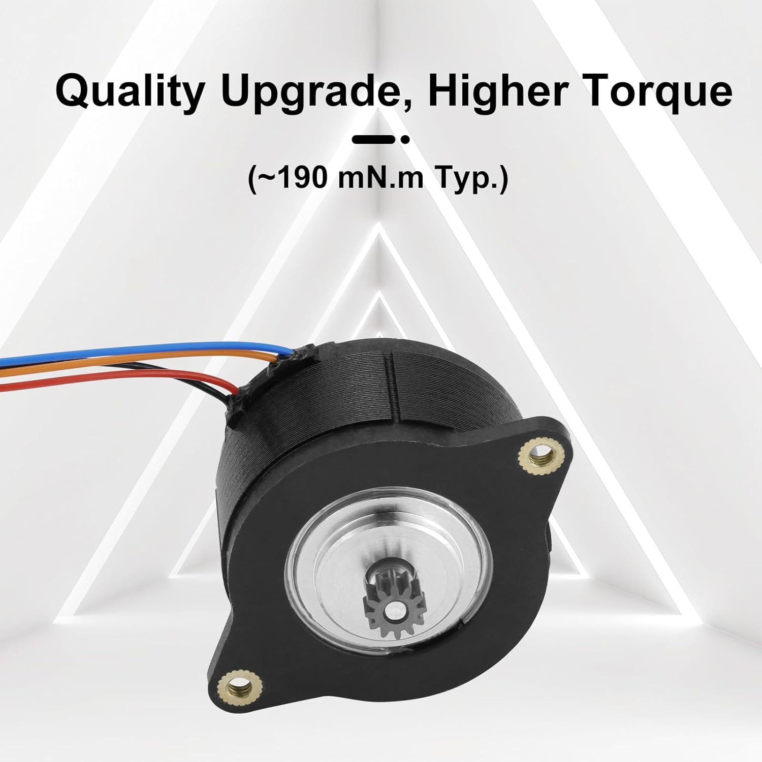 Upgrade k1 max Extruder, K1 Series Extruder Dual Gear Design Provide Smooth and Precise Feeding, Compatible with K1/ K1 Max/ K1C 3D Printer (Individual Motors)