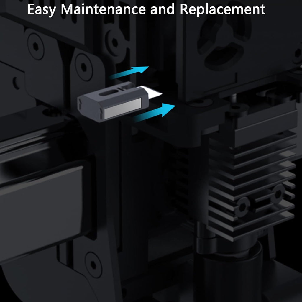 Creality 10PCS Filament Cutter Moudle for K2 Plus, 3D Printer Printer Head Quick Replacement and Fast Cut-Off Filament Cutter for K2 Plus, Creality Hi