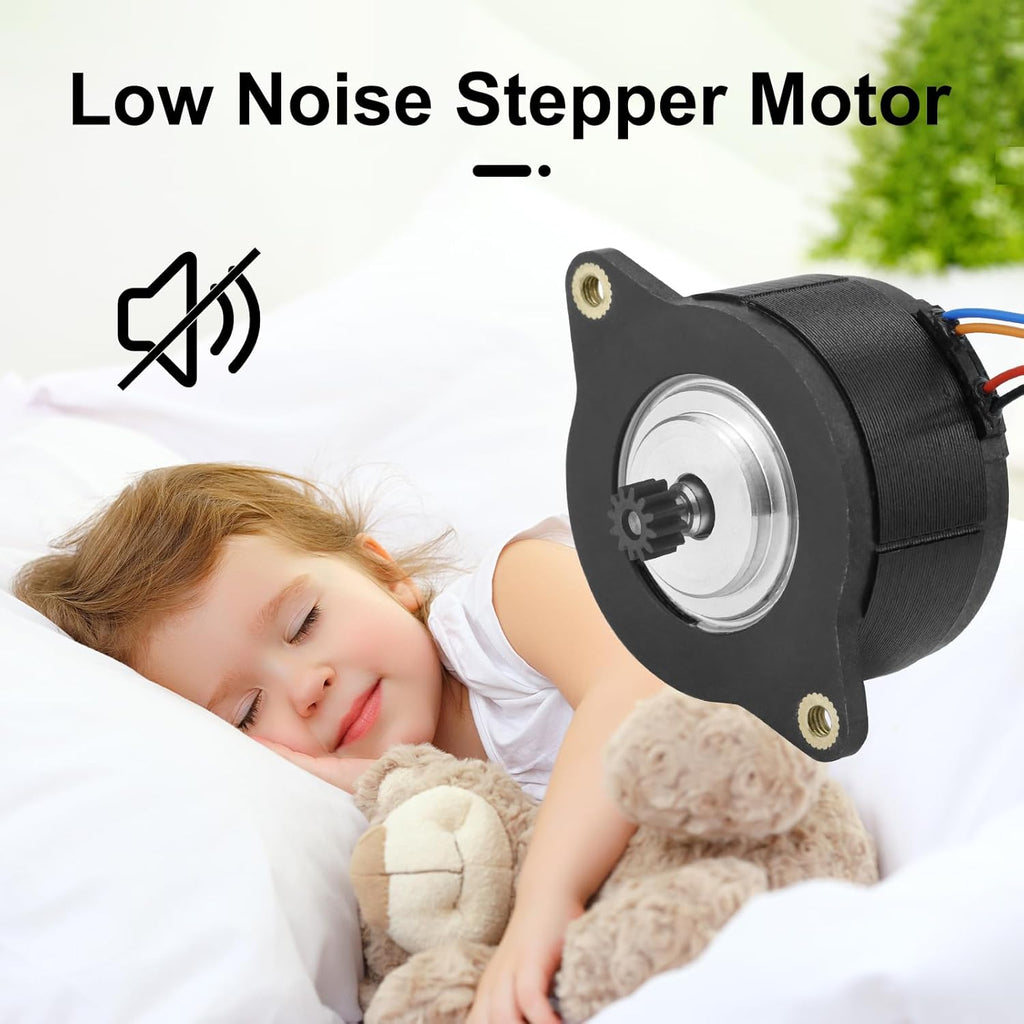 Upgrade k1 max Extruder, K1 Series Extruder Dual Gear Design Provide Smooth and Precise Feeding, Compatible with K1/ K1 Max/ K1C 3D Printer (Individual Motors)