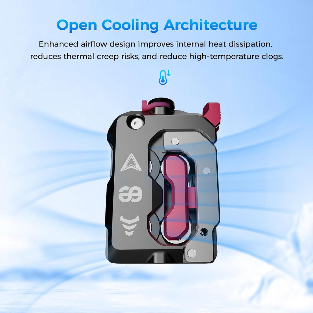 Creality DXC Extruder, K1 SE/K1C/K1/K1 Max Upgrade Extruder Kit with Smart Filament Break Detection, K1 Series Dual Gear Feeding Extrusion, Reducing Filament Wear Rate by 60%