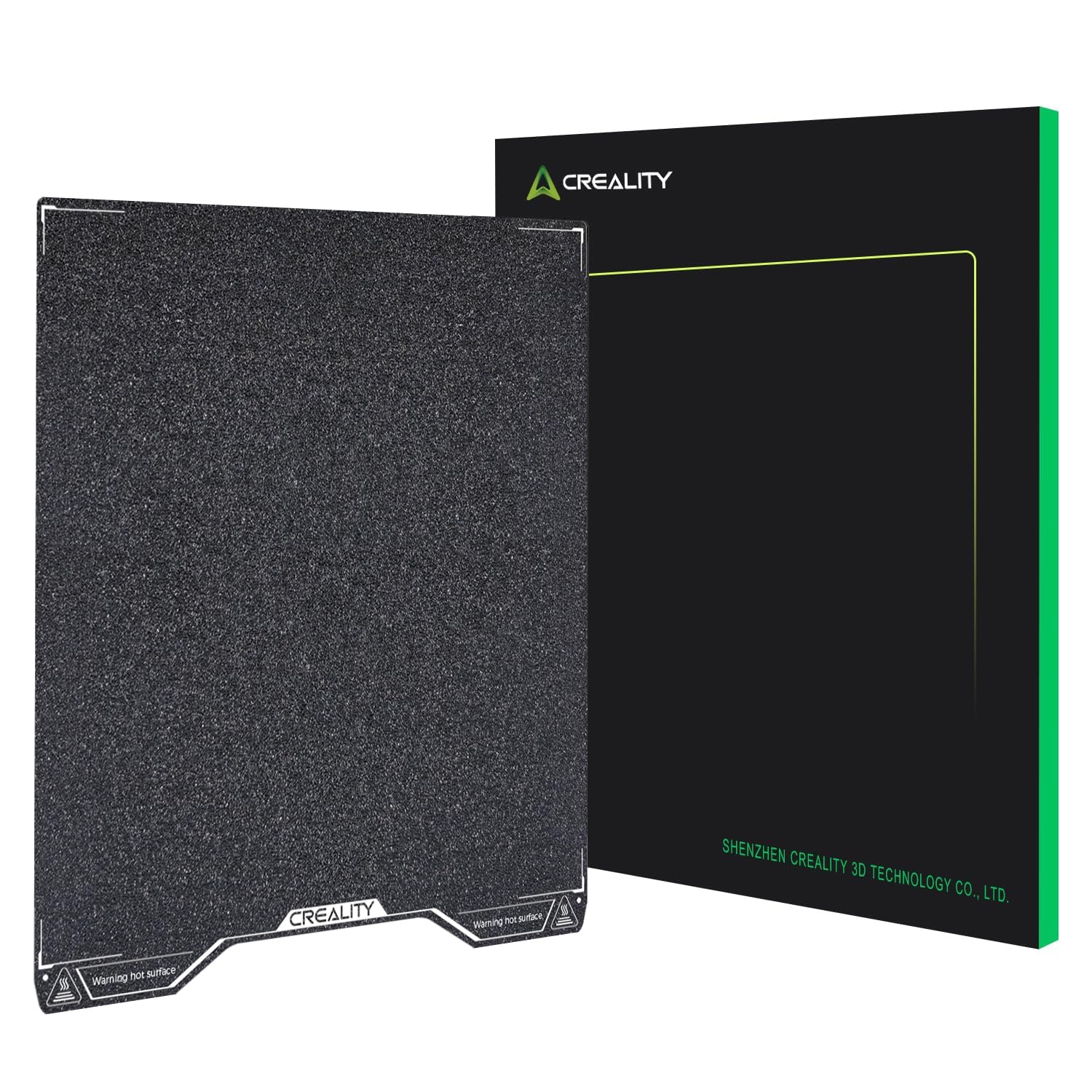 Creality Official Hi Build Plate, Double-Side Textured Surface Magnetic Flexible Spring Steel Bed Plate 280x265mm for 3D Printer Hi, Hi Combo (Without Magnetic Base)