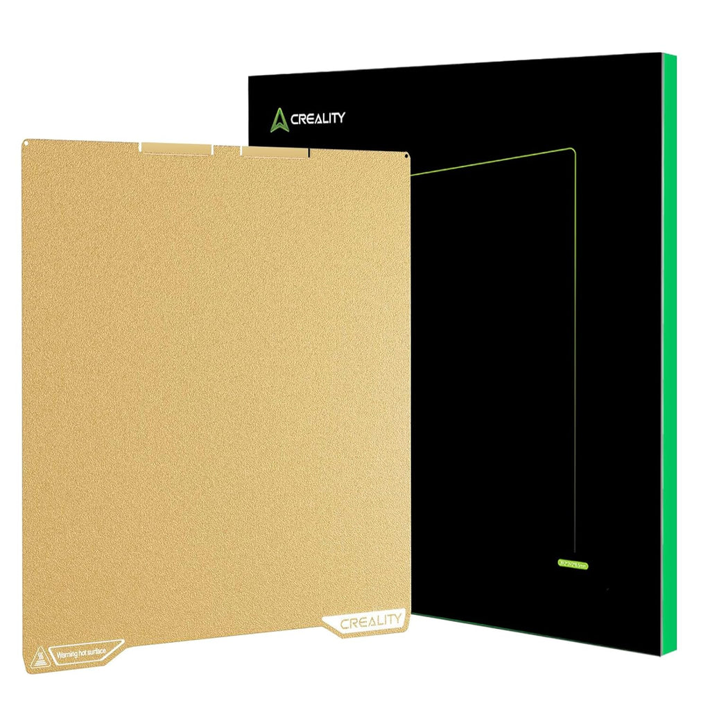 Creality Official K2 Pro Build Plate, 310x325mm Textured PEI Sheet, Double Sided Magnetic Flexible Removable Spring Steel Printing Plate 3D Printer Bed Plate (Without Magnetic Base)