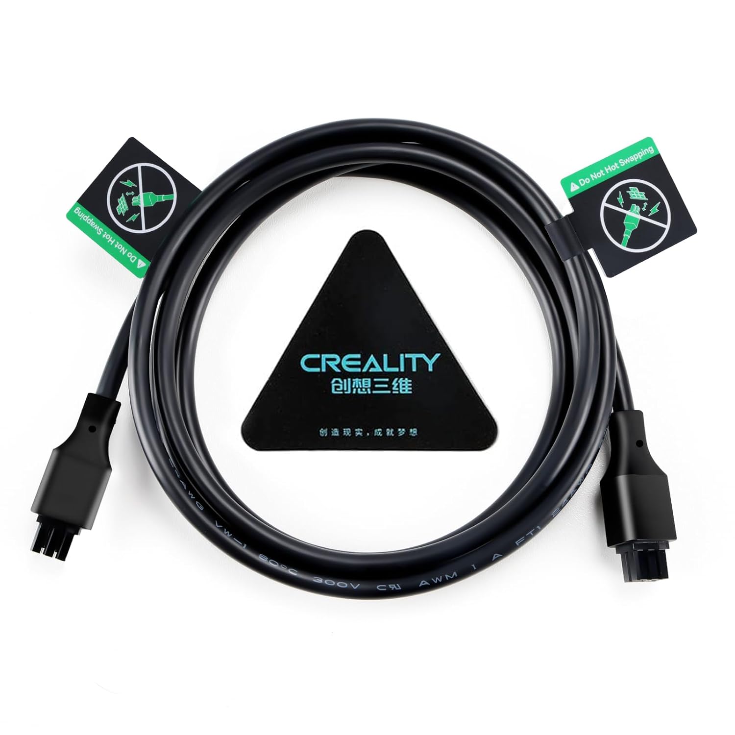 Creality CFS Cable 150 cm Long, Original K2 Plus CFS 485 Extension Cable, Connect Hi Combo/K1C/K1 SE/K1/K1 Max 3D Printers to CFS Filament System, Durable Efficient USB Data Transfer Cables