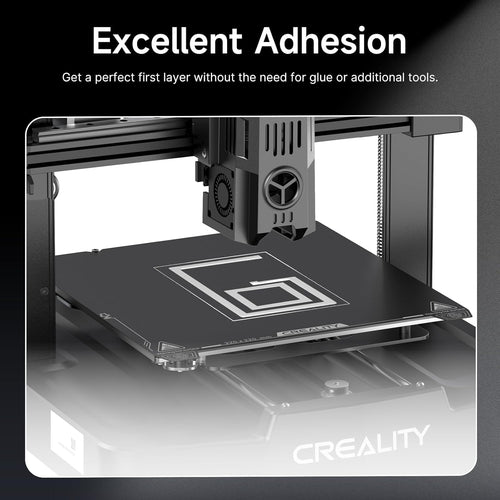 Creality 3D Printer Build Plate, 235 x 235mm Epoxy Resin 3D Printer Bed Platform for for Ender 3/Ender 3 V2/K1/K1C/Ender 3 V3/Ender 3 V3 KE/Ender 3 V3 SE/Ender 5 S1/CR 10 SE 3D Printers