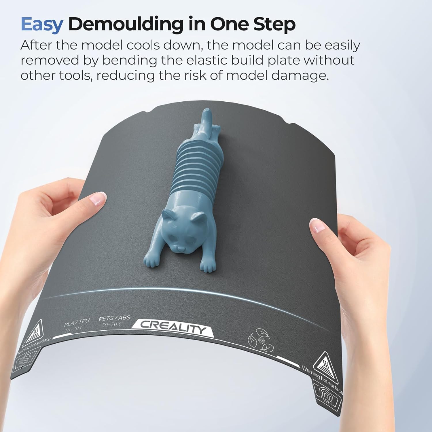 Creality Official Cold Low Temperature Build Plate, 235x235mm Double Sided Cold 3D Printer Bed Platforms for Ender 3 V3 SE KE/K1/Ender 3 V3/CR-10 SE/Ender 3 S1 Pro/3 V2 Neo/5 S1 3D Printers