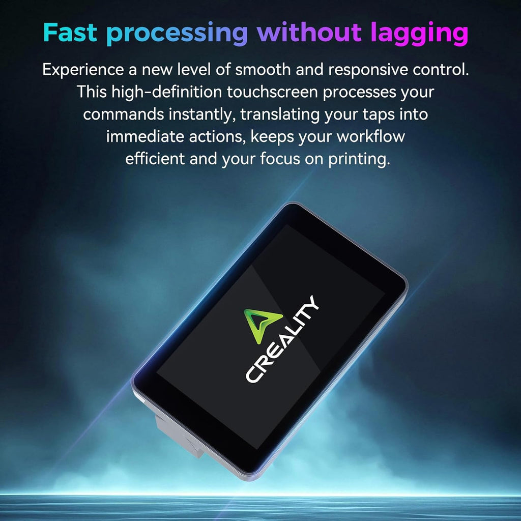 Creality Official K2/K2 Pro Touchscreen Kit, Original 480x800 Pixel LCD Touch Screen Kit, 4.3" HD Touch Screen Display Kit, Durability and Quick Replacement Parts for Creality K2/K2 Pro 3D Printer