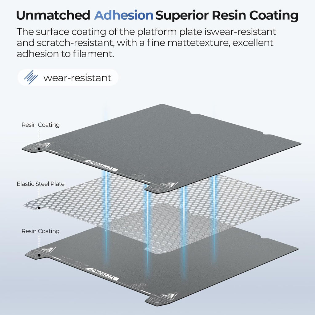 Creality Official Cold Low Temperature Build Plate, 235x235mm Double Sided Cold 3D Printer Bed Platforms for Ender 3 V3 SE KE/K1/Ender 3 V3/CR-10 SE/Ender 3 S1 Pro/3 V2 Neo/5 S1 3D Printers
