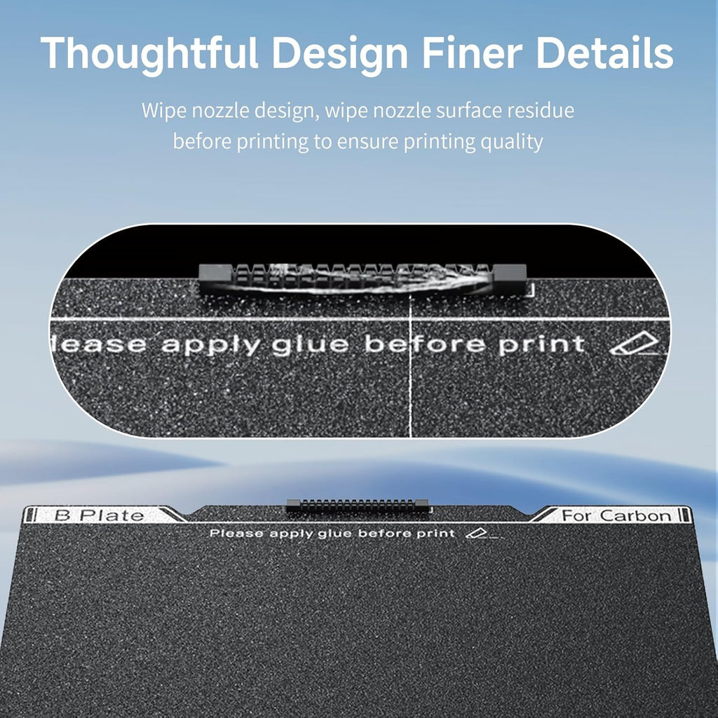 Official Creality K1C Build Plate 235x235mm Textured PEI Sheet with Nozzle Cleaner Flexible Spring Steel Magnetic Platform Plate for K1/K1C/K1 SE/Ender 3/3 V2/3 V3/3 V3 KE/3 V3 SE/3 Neo/3 V2 Neo