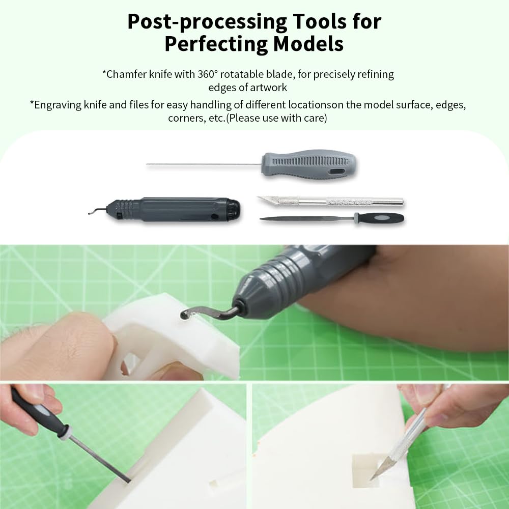 Creality 3Dプリンターツールキット、74点入り1つ3Dプリントツールキットには、バリ取りツール、ノズルクリーニングキット、ドライバーキット、取り外し/組み立てツール、すべてのプリンターに対応する3Dプリンターツールラップキットプロが含まれています。 